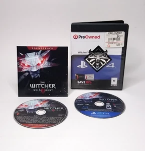 The Witcher 3: Wild Hunt (PS4) Playstation 4 Disc Only Preowned Case Soundtrack - Picture 1 of 9