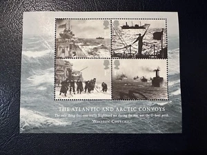 2013 GB The Atlantic and Arctic Convoys Minisheet MNH (MINOR DEFECT) - Picture 1 of 3