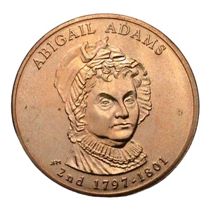 Abigail Adams Remember The Ladies Medal 34mm - Picture 1 of 2