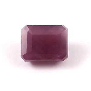 100% Natural Mozambique Red Ruby Unheated Radiant Cut Loose Gemstone 4.55 Ct - Picture 1 of 6