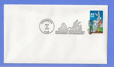 1997  US Scott #3137 - First Day Cover - 32c Bugs Bunny - Burbank CA May 22,1997 - Image 1 of 2