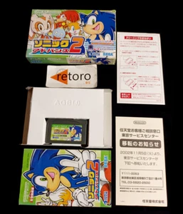 SONIC ADVANCE 2 GameBoy Advance GBA Nintendo JAP Complete Sega - Imagen 1 de 4