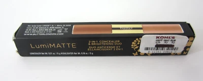 Butter London LumiMatte  2 in 1 concealer & brightner duo New in Box - Image 1 of 2