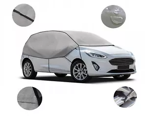 Waterproof Half-Car Cover UV Protection Frost Protection for Smart Forfour - Picture 1 of 8