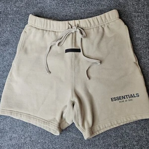 Pantalones cortos deportivos Fear Of God Essentials talla XS beige - Imagen 1 de 11