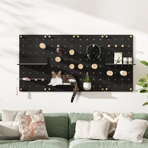COZIWOW DIY Wall-Mounted Cat Climber Set Cat Wall Steps Climbing Frame Furniture - Picture 1 of 16
