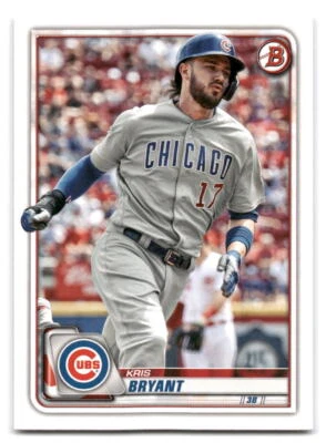 Kris Bryant 2020 Bowman Baseball #22 Chicago Cubs - Image 1 of 2