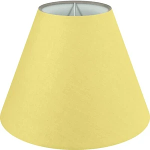 Premium Lampenschirm Stehlampe Gelb Baumwolle E14/E27 S=UØ 20cm - Bild 1 von 6