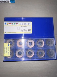 SUMITOMO CARBIDE INSERTS QUANTITY 10 QPMT6416PPEN ACK300 - Picture 1 of 1