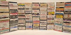 AUDIO CASSETTES Tapes You Pick! -Additional Shipping $0.50 - Rock, Pop, Country+ - Picture 1 of 449