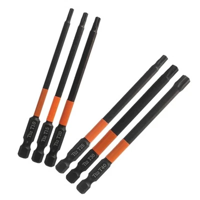 Hex Head Drill Bit 1/4 Inch Hex Bit Alloy Steel Electric Tools High Hardness - Image 1 of 4