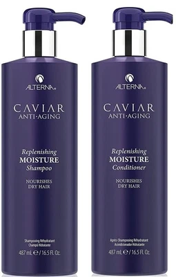 Alterna Caviar Anti-Aging Replenishing Moisture  16.5oz Shampoo-Conditioners Set - Image 1 of 4