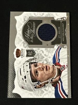 2013-14 Panini Crown Royale Heir to the Throne Materials HT-JTM J.T. Miller NYR - Image 1 of 3