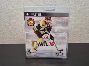 PS3 NHL 15 Spiele komplett CIB Near Mint Disc EA Sports 2014 - Bild 1 von 3