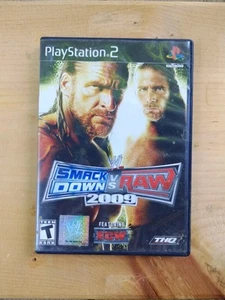 WWE SmackDown vs. Raw 2009 (Sony PlayStation 2) Very Good TESTED Complete CIB - Picture 1 of 2