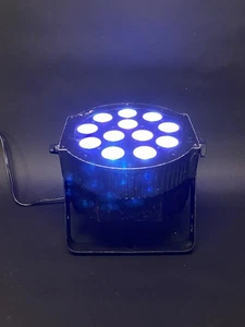 American DJ ADJ 12P HEX IP Outdoor RGBAW + UV LED DMX Par Can Wash Up-Light RS11 - Picture 1 of 23