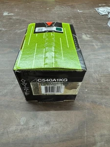 Cartucho de tóner negro original Lexmark C540A1KG - NUEVO SELLADO - Imagen 1 de 1