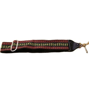 Vintage 70er Jahre bunt gewebter Kameragurt Multi Retro Hippie Bohemian Southwest - Bild 1 von 3