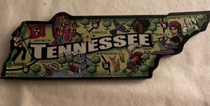 Imán de nevera de recuerdo del estado de Tennessee - Imagen 1 de 6