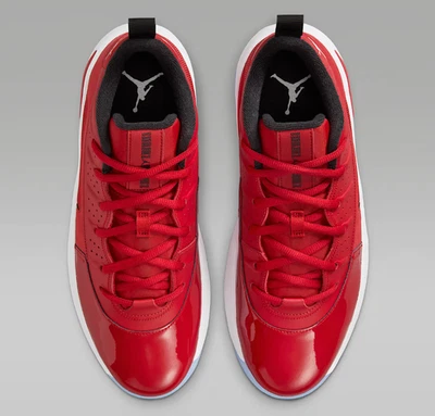 Jordan Max Aura 7 Shoes Varsity Red Black White Men's | Size 7.5 - 14 - Image 1 of 4