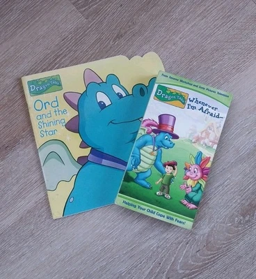Dragon Tales Lot Book PB & VHS Tape Ord & The Shining Star Whenever I'm Afraid.. - Image 1 of 4