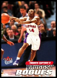2000-01 Fleer Ultra Muggsy Bogues Raptors G Base #89 floor general assist wizard - Picture 1 of 3