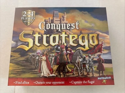 Stratego Conquest Game by PlayMonster Strategy Board Game  - NEW WITH BIX DAMAGE - Image 1 of 4