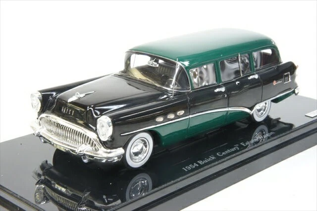 TrueScale 1/43 Buick Century Estate Wagon 1954 nero TSM144315 - Immagine 1 di 1