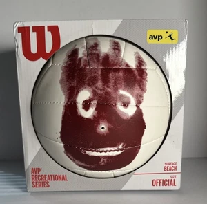 2018 Cast Away Wilson Volleyball Official Game Ball Hand Face NEW - Picture 1 of 6