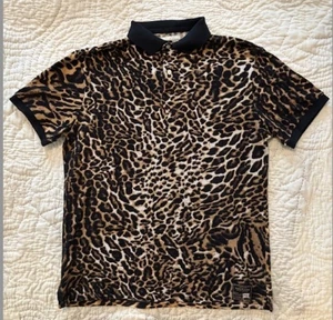 Ralph Lauren Polo Denim Supply Leopard  Animal Patchwork Aztec Western Shirt L - Picture 1 of 8