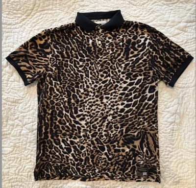 Ralph Lauren Polo Denim Supply Leopard  Animal Patchwork Aztec Western Shirt L - Image 1 of 4