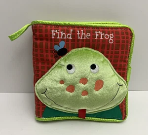 Manhattan Toy Find the Frog Stoff Tuch Babybuch 2009 Kinder Stofftier - Bild 1 von 16