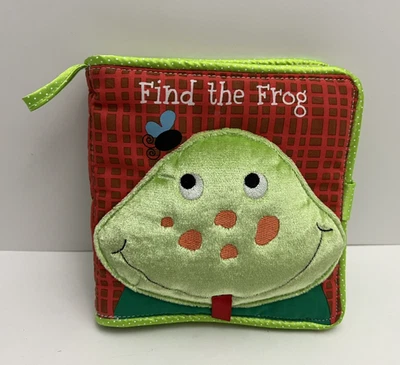 Libro de tela de tela Manhattan Toy Find the Frog 2009 juguete suave para niños Foto 1 de 4