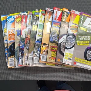 Set of 12 Hot Bike Magazines 2002 - Bild 1 von 13