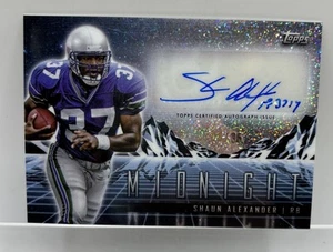 2024 Topps Midnight Shaun Alexander Horizon Signatures Solsticio de Invierno/35 - Imagen 1 de 3