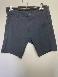 Vuori Mens Aim Performance Chino Shorts Size 28 Charcoal Gray Lightweight Golf - Picture 1 of 6