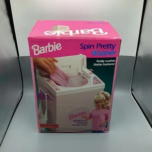 RARE NOS Mattel Barbie Vintage 1992 Washer/Washing Machine Set - Factory Sealed - Picture 1 of 5