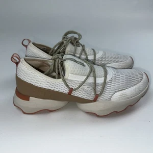 SOREL KINETIC IMPACT WEISS ORANGE SNEAKER WALKING KOMFORT SCHUHE DAMEN GRÖSSE 10,5 - Bild 1 von 13