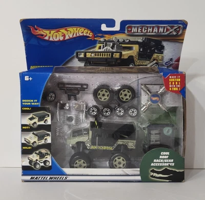 Hot Wheels Mechanix Hummer Jungle Ranger NUEVO SELLADO DE COLECCIÓN 2000 CAJA DMGD LEER Foto 1 de 4