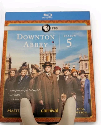 Downton Abbey Season 5 Blu-ray Masterpiece PBS Brand New Sealed - Image 1 of 3