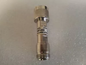 JFW 50F-030 ATTENUATORE FISSO 30dB TIPO N MASCHIO a N FEMMINA, DC-1GHz, 1 WATT - Foto 1 di 2