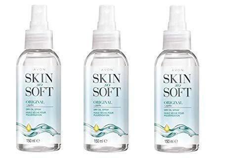 Avon SK101 Skin So Soft Oil Spray - Clear (3 Pack)