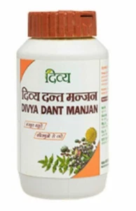 Patanjali Divya DANT MANJAN Tooth Powder for Teeth & Gums 100 Grams FREE SHIP - Picture 1 of 2