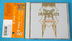 MADONNA CD The Immaculate Collection 1998 OOP Japan OBI WPCR-1913 - Picture 1 of 3