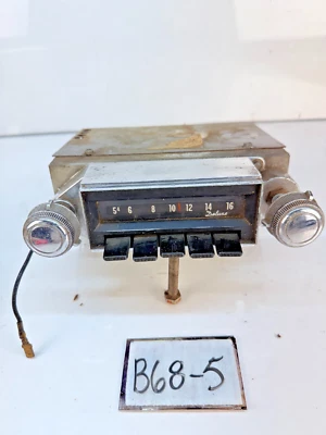 Chevrolet Impala Bel Air Biscayne 1967 OEM RADIO AM B68-5 Foto 1 de 4