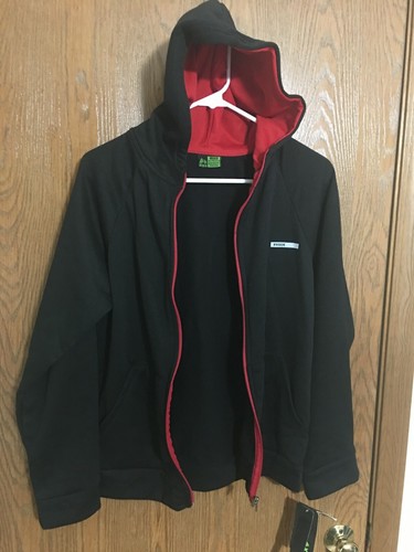 VETEMENTS Felpa con cappuccio RBX donna adolescente grande 14 16 cerniera abbigliamento sportivo nuova