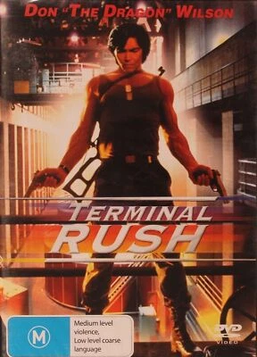 Terminal Rush: Don The Dragon Wilson - Rare DVD Aus Stock New - Image 1 of 2