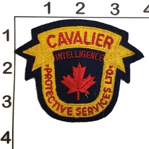 Cavalier Intelligence Patch Protective Services LTD Embroidered Uniform Canada - Picture 1 of 1