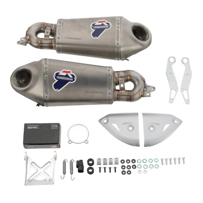 KIT UNIDAD SILENCIADOR DUCATI RACING ORIGINAL OEM NUEVO 96480221A Foto 1 de 4