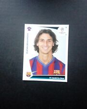 Panini Zlatan Ibrahimovic n°358 UEFA Champions League 2009-2010. FC Barcelone